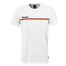 Kempa Leisure T-shirt Team Germany (Organic Cotton) white Men