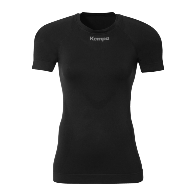 Kempa Performance Pro Short Sleeve Functional Underwear (Highly Elastic) Black Ladies