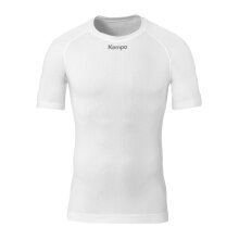 Kempa Performance Pro Short Sleeve Functional Underwear (Highly Elastic) White Men's