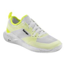 Kempa Hall Indoor Court Shoes Kourtfly (Handball) white/neon yellow Ladies