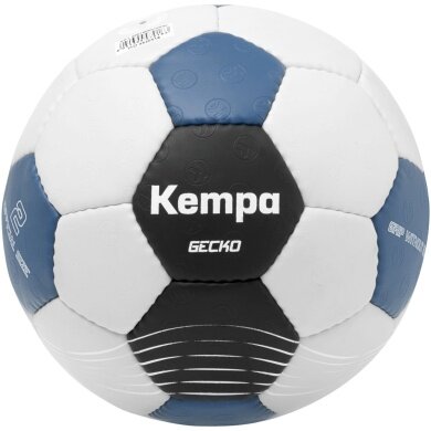 Kempa Handball Gecko (Match and Training Ball) light grey/blue - 1 piece