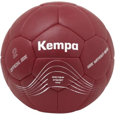 Kempa Handball Spectrum Synergy Pure (Match and Training Ball) burgundy - 1 piece