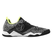 Kempa Hall Indoor Court Shoes Wing Lite 2.0 black/white/fluorescent yellow Men's