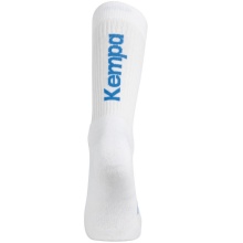 Kempa Indoor Sock Logo Classic white/royal blue - 1 pair