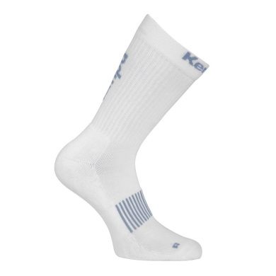 Kempa Indoor Sock Logo Classic white/aqua blue - 1 Pair