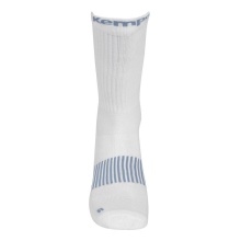 Kempa Indoor Sock Logo Classic white/aqua blue - 1 Pair