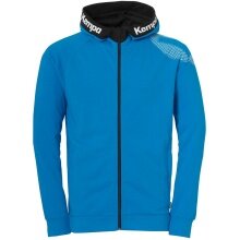 Kempa Hoodie Full Zip Core 26 Blue Men