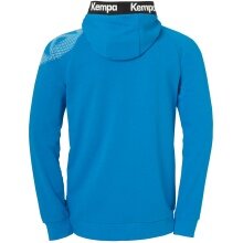 Kempa Hoodie Full Zip Core 26 in Kempa Blue for Kids