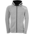 Kempa Hoodie Full Zip Core 26 Grey Men