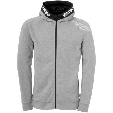 Kempa Hoodie Full Zip Core 26 Grey Children