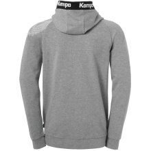 Kempa Hoodie Full Zip Core 26 Grey Men