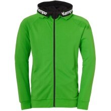 Kempa Hoodie Full Zip Core 26 Green Men