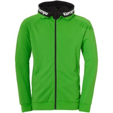 Kempa Hoodie Full Zip Core 26 Green Men