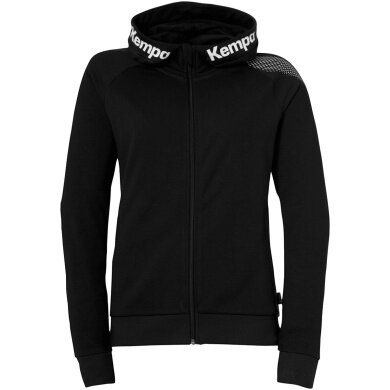 Kempa Hoodie Full Zip Core 26 Black Women