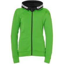 Kempa Hoodie Full Zip Core 26 green Women