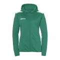 Kempa Hooded Jacket Emotion 27 Full-Zip (comfortable fit) green ladies