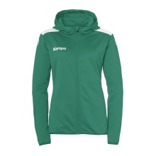 Kempa Hooded Jacket Emotion 27 Full-Zip (comfortable fit) green ladies