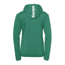 Kempa Hooded Jacket Emotion 27 Full-Zip (comfortable fit) green ladies