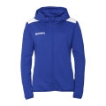 Kempa Hooded Jacket Emotion 27 Full-Zip (comfortable fit) royal blue/white Ladies