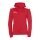 Kempa Hooded Jacket Emotion 27 Full-Zip (comfortable wearing feel) red/white ladies