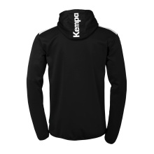 Kempa Hooded Jacket Emotion 27 Full-Zip (comfortable to wear) black/white Men