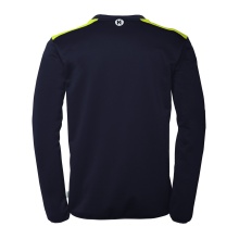 Kempa Sport Long-sleeved Shirt Emotion 27 Training Top (100% Polyester) navy blue/yellow Men