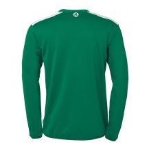 Kempa Sport Long Sleeve Shirt Emotion 27 Training Top (100% Polyester) Green/White Men