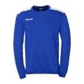 Kempa Sport Long Sleeve Shirt Emotion 27 Training Top (100% Polyester) Royal Blue/White Men