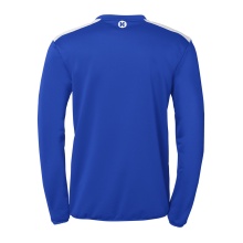 Kempa Sport Long Sleeve Shirt Emotion 27 Training Top (100% Polyester) Royal Blue/White Men