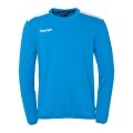 Kempa Sport Long Sleeve Shirt Emotion 27 Training Top (100% Polyester) Blue/White Men