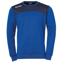 Kempa Sport Long Sleeve Shirt Emotion 2.0 Training Top (100% Polyester) Royal Blue Boys