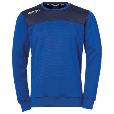 Kempa Sport Long Sleeve Shirt Emotion 2.0 Training Top (100% Polyester) Royal Blue Boys