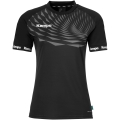 Kempa Sport-Shirt Wave 26 (100% Polyester) black/anthracite Women