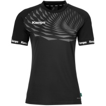 Kempa Sport-Shirt Wave 26 (100% Polyester) black/anthracite Women