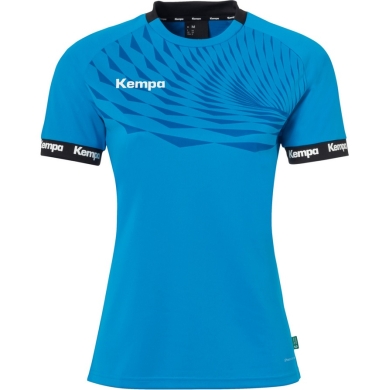 Kempa Sport-Shirt Wave 26 (100% Polyester) Kempa Blue Women