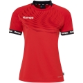 Kempa Sport-Shirt Wave 26 (100% Polyester) red/chili red Women