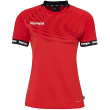 Kempa Sport-Shirt Wave 26 (100% Polyester) red/chili red Women