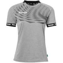 Kempa Sport-Shirt Wave 26 (100% Polyester) grey Women