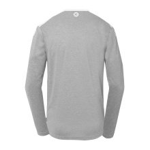 Kempa Sport Long Sleeve Shirt Emotion 27 (100% Polyester) Grey/White Men