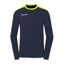 Kempa Sport Long Sleeve Shirt Emotion 27 (100% Polyester) navy/blue Men