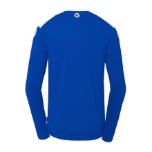 Kempa Sport Long Sleeve Shirt Emotion 27 (100% Polyester) Royal Blue/White Men