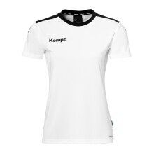 Kempa Sport-Shirt Emotion 27 (100% Polyester) white/black Women