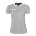 Kempa Sport-Shirt Emotion 27 (100% Polyester) grey/white Women