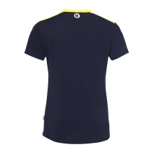 Kempa Sport-Shirt Emotion 27 (100% Polyester) navy blue/yellow Women