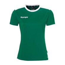 Kempa Sport-Shirt Emotion 27 (100% Polyester) green/white Women