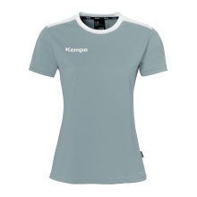 Kempa Sport-Shirt Emotion 27 (100% Polyester) aqua blue/white Women