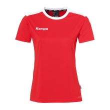 Kempa Sport-Shirt Emotion 27 (100% Polyester) red/white Women