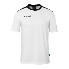 Kempa Sport T-shirt Emotion 27 (100% Polyester) white/black Men