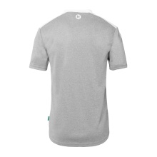 Kempa Sport T-shirt Emotion 27 (100% Polyester) grey/white Men