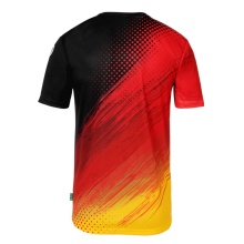 Kempa Sport T-shirt Poly Team Germany (breathable, durable) black/red/yellow Men